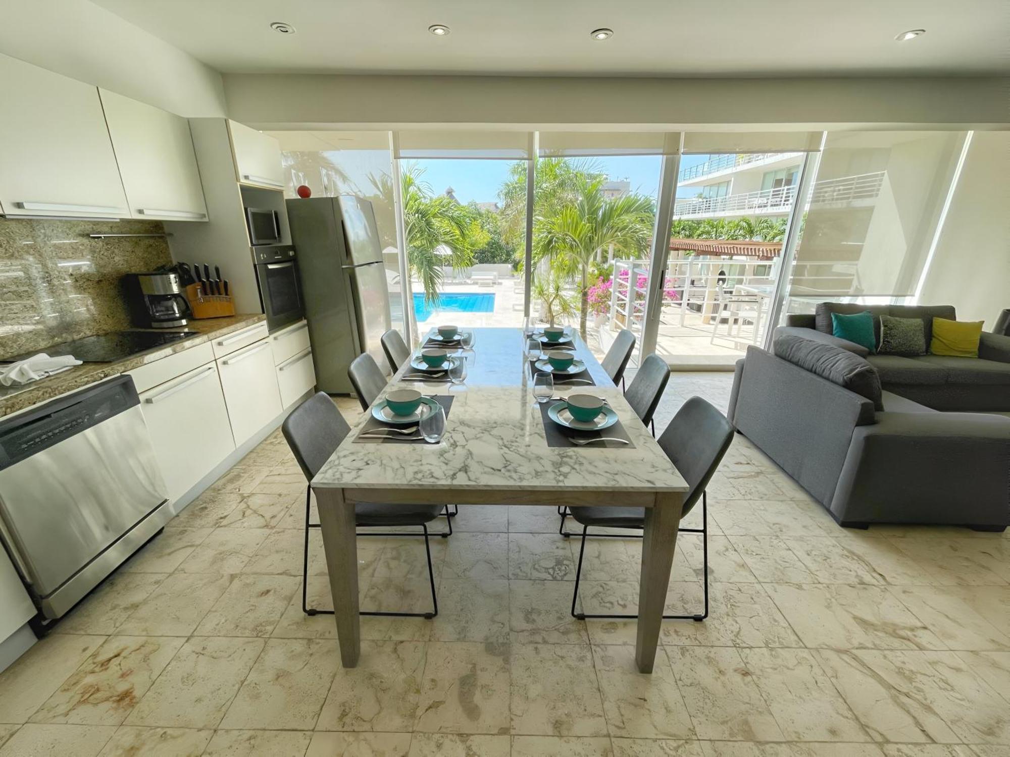 Apartamento 3br Exclusivo - Roof Pool - Mamitas - Quinta Playa del Carmen